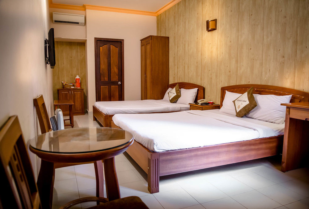 הו צ'י מין סיטי Vien Ngoc Xanh Hotel 1 מראה חיצוני תמונה