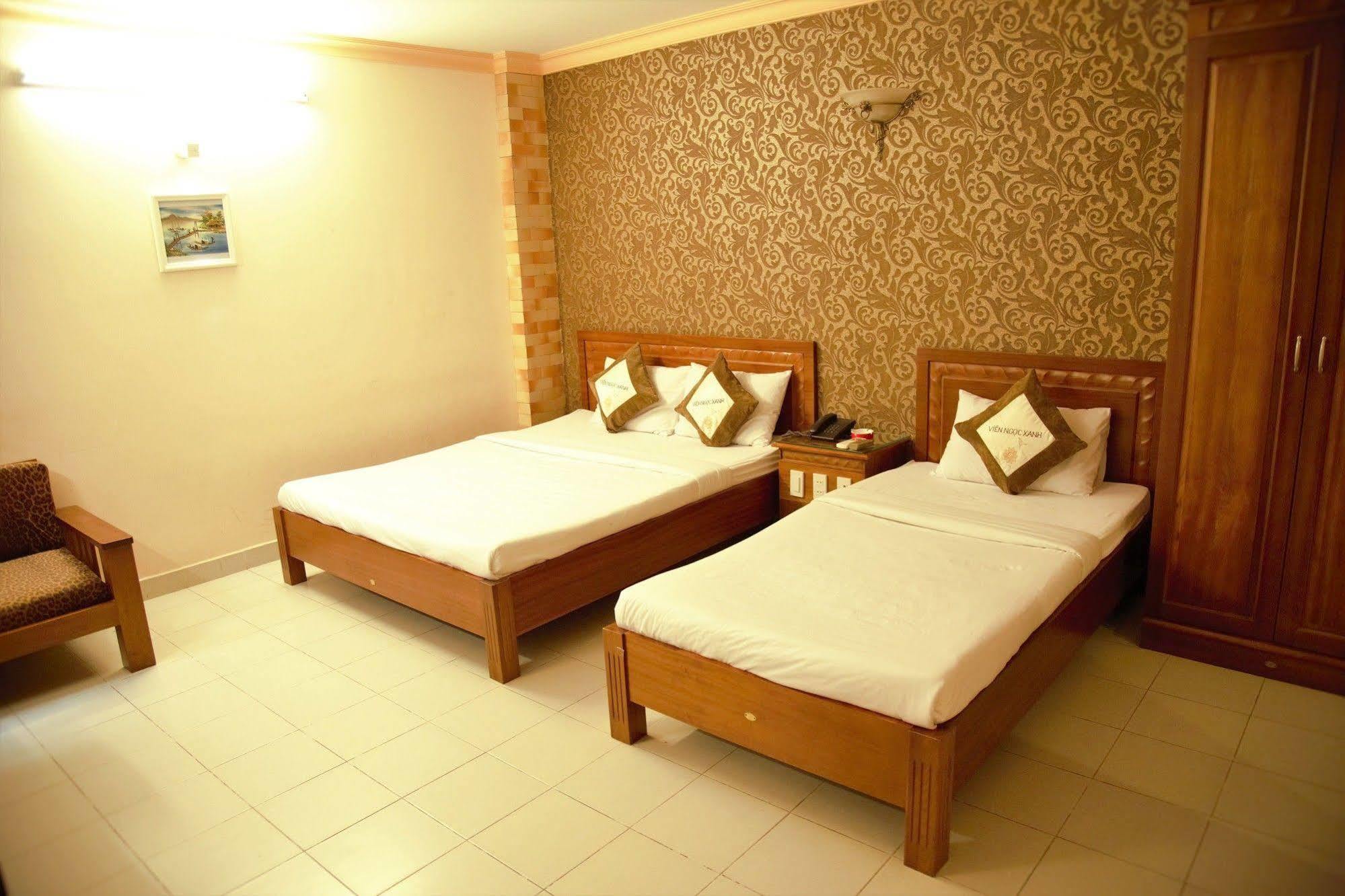 הו צ'י מין סיטי Vien Ngoc Xanh Hotel 1 מראה חיצוני תמונה